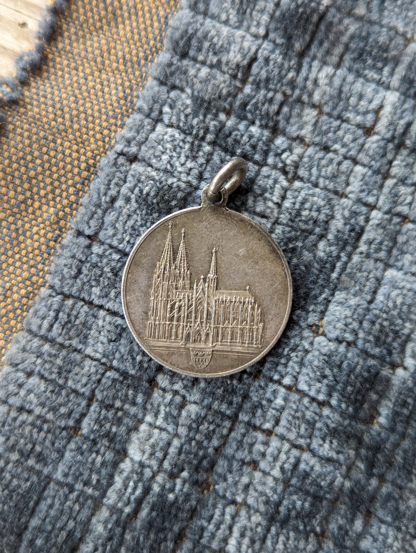 Antique 800 Silver Drei Könige Medal