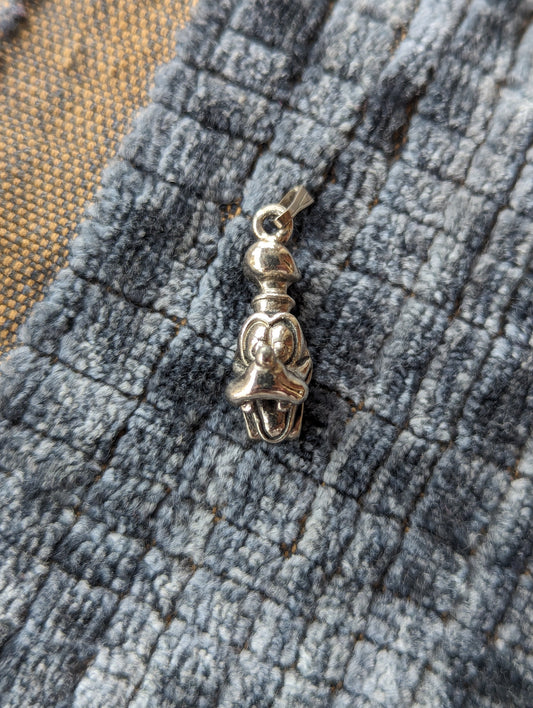 Disney Sterling Goofy Pendant