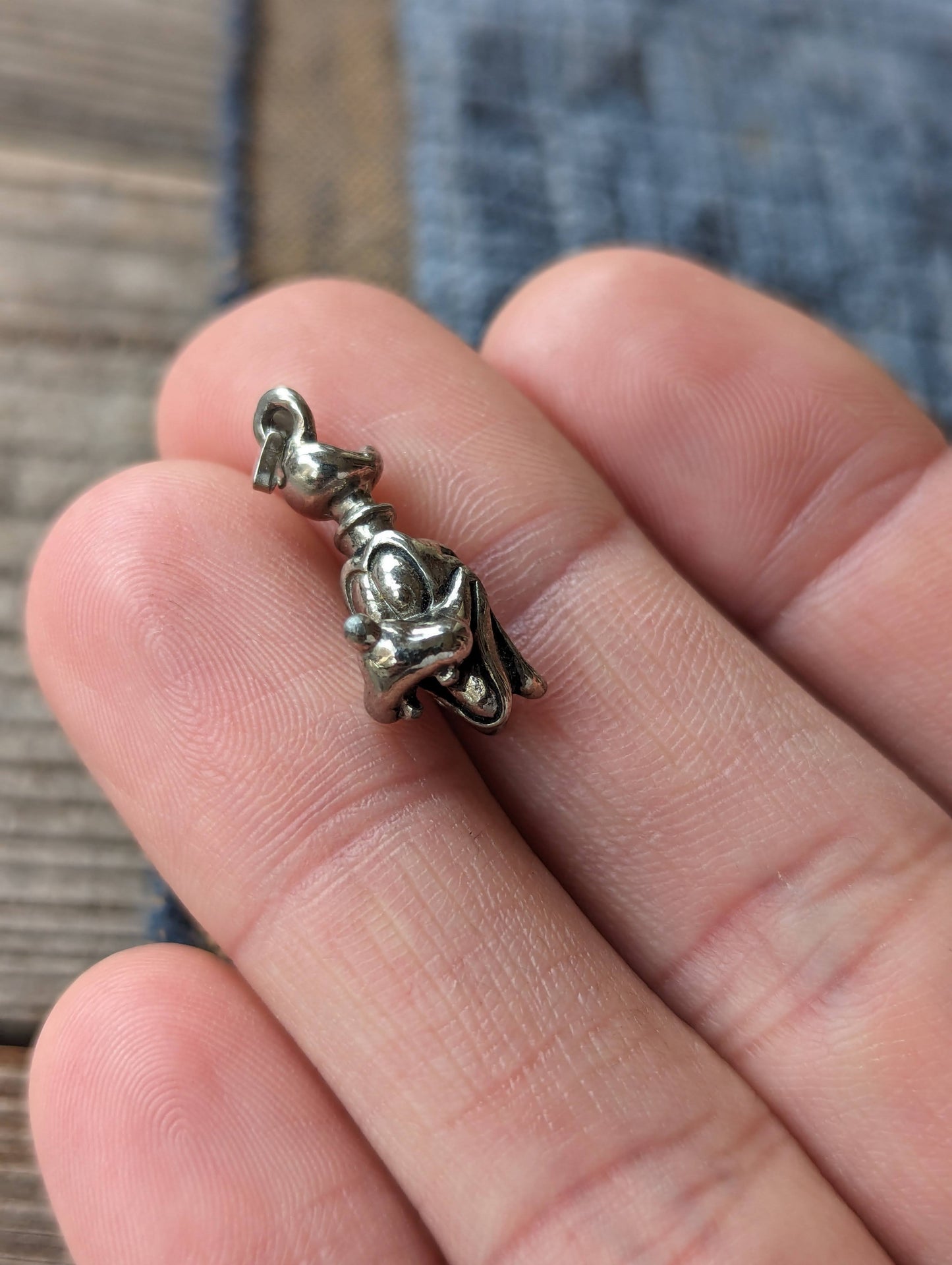 Disney Sterling Goofy Pendant