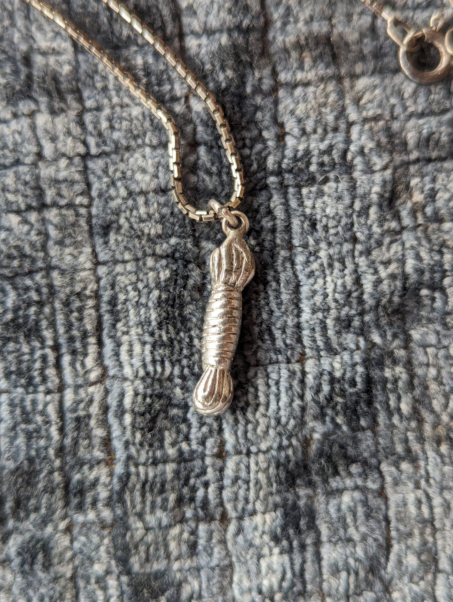 Sterling Rope Bundle Pendant