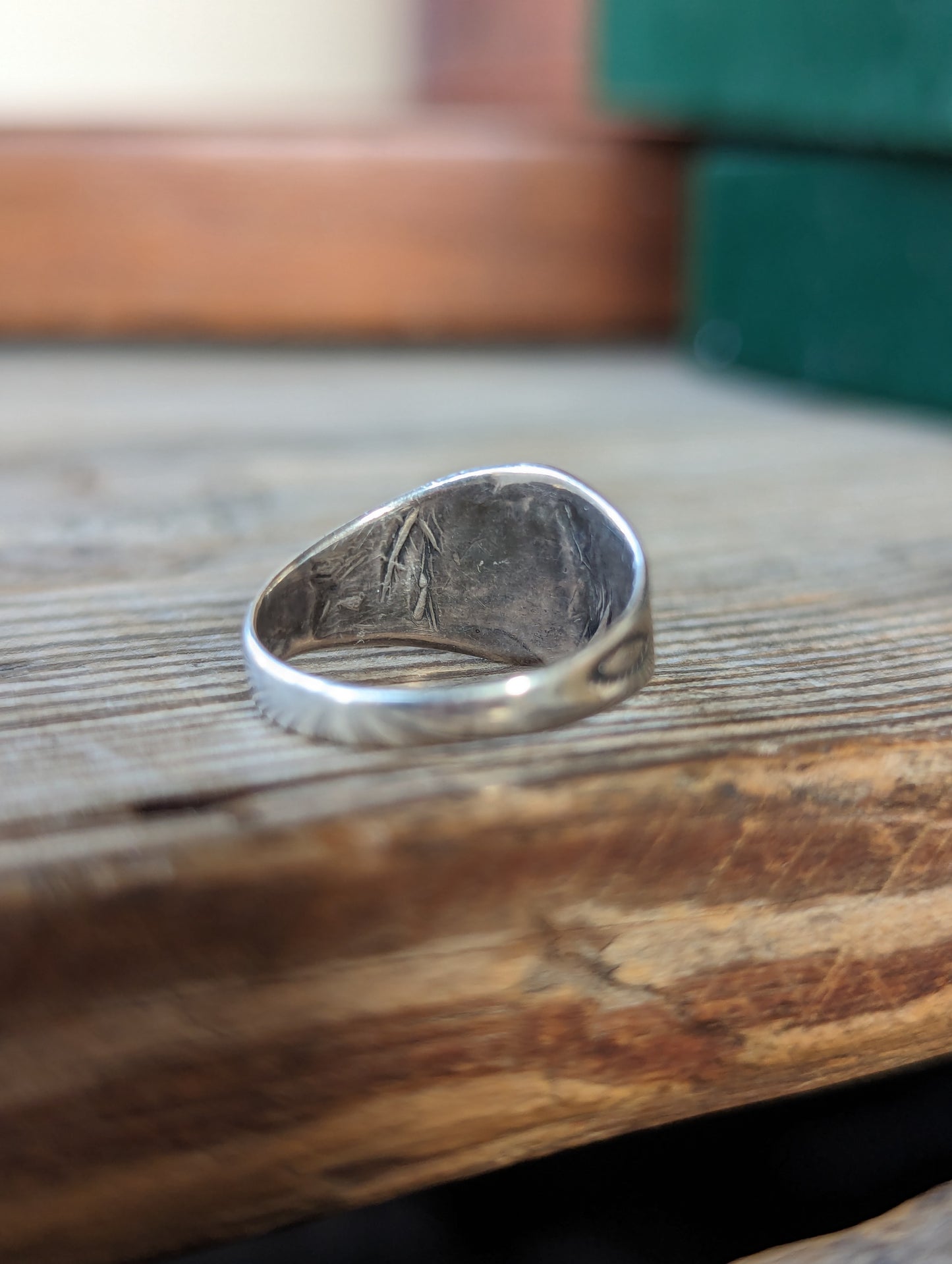 1920-30s Navajo/Diné Silver Arrowhead Cigar Band