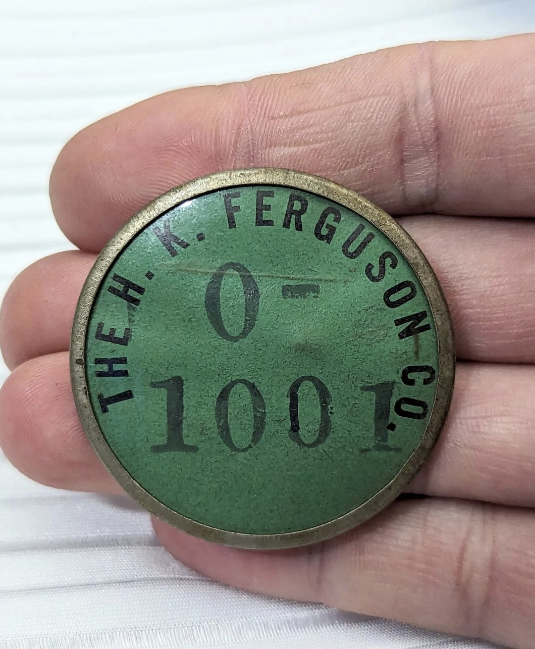 1930s H.K. Ferguson Employee ID Badge