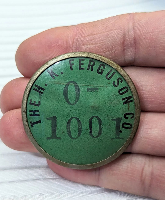 1930s H.K. Ferguson Employee ID Badge