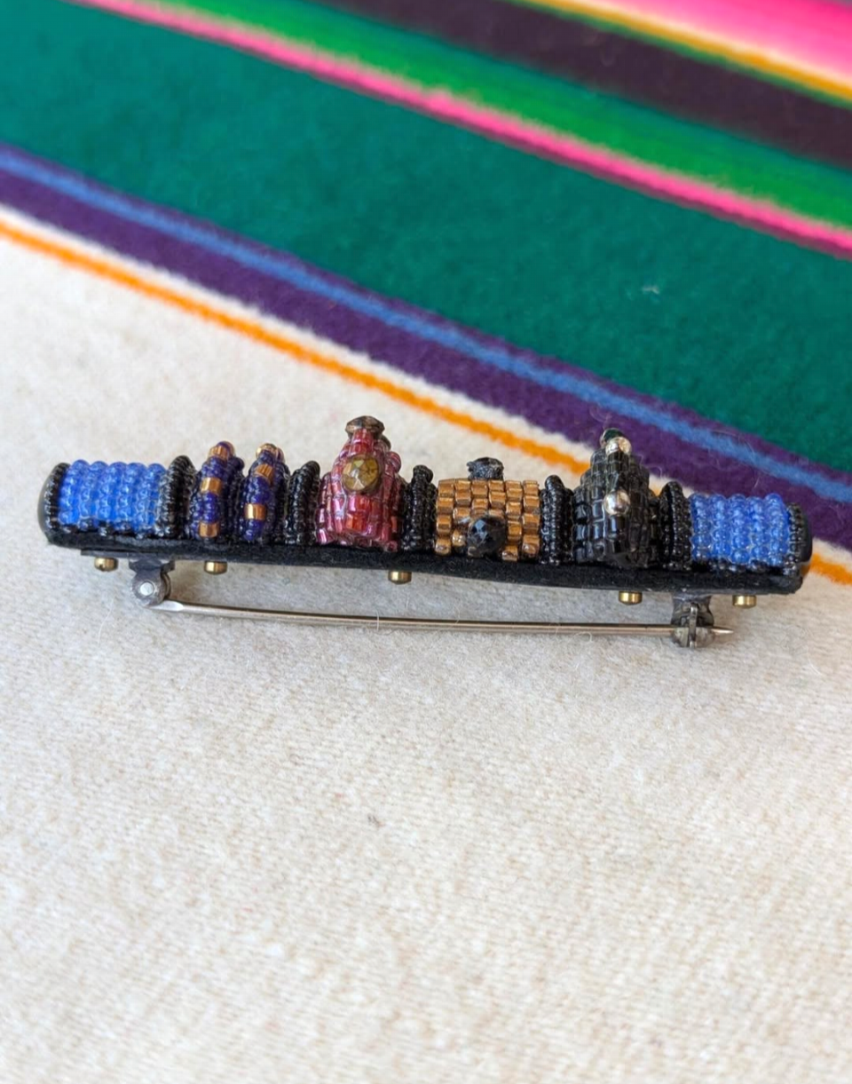Valerie Hector 90s Post-Modernist Brooch